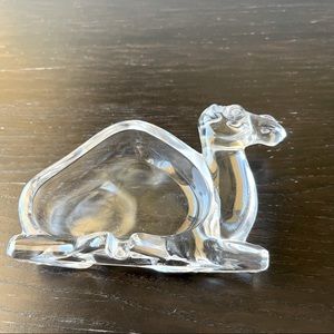 Bayel Vintage Crystal Camel Dish